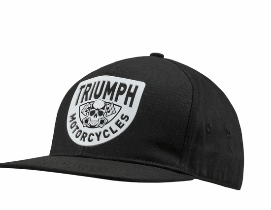 TRIUMPH PISTON RICH FLAT PEAK CAP - MC-butikk og netthandel Bergen ...