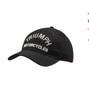 TRIUMPH SHAW CAP BLACK/BONE
