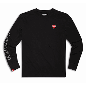 DUCATI LOGO LONG-SLEEVED T-SHIRT