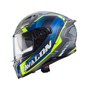 CABERG AVALON X OPTIC MATT GREY/BLUE/YELLOW
