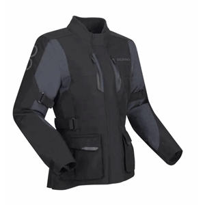 BERING LADY SIBERIA BLACK/GREY TEKSTILJAKKE