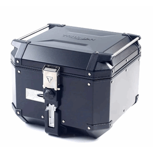Top Box, Aluminium, Black, Tiger 1200