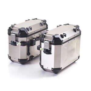 Pannier, Aluminium, Kit, Silver, Tiger 900/850