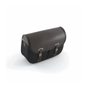 Wax Cotton Pannier, RH, Black