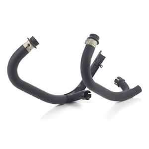 EXHAUST HEADER, PAIR, BLACK, Bobber og Speedmaster