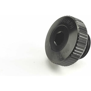 MACHINED OIL FILLER CAP BLACK
