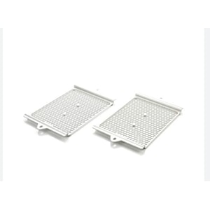 Aluminium Radiator Guard, Silver, Tiger 850/900