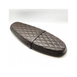 Quilted Bench Seat, Brown