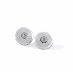 Bar End Finisher, Pair, Clear