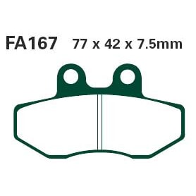 BREMSEKLOSSER: FA167, DB7235, FDB706, DP613, SBS652