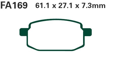 BREMSEKLOSSER: FA169, FDB636, SBS619, VD-253