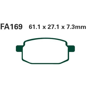 BREMSEKLOSSER: FA169, FDB636, SBS619, VD-253