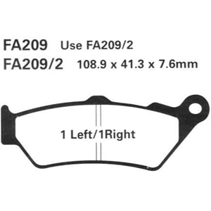 BREMSEKLOSSER: FA209
