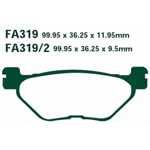 BREMSEKLOSSER: FA319, FDB2156, SBS 769