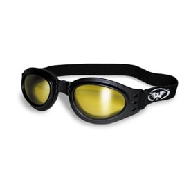 GOGGLES: ADVENTURE YELLOW TINT MIRRORED LENSES