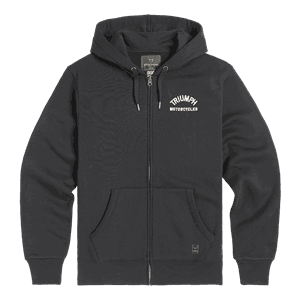 DOLAN FULL ZIP HOODIE BLACK