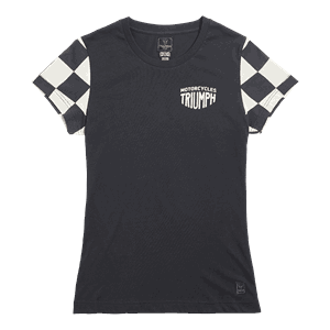 MARIE LADIES T-SHIRT BLACK/BONE