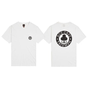 TRIUMPH ACE CAFE PRINTED POCKET T-SHIRT WHITE