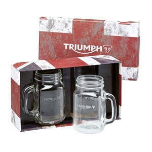 TRIUMPH JAM JAR MUG 2pk