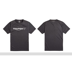 TRIUMPH RAPID DRY TEE, BLACK