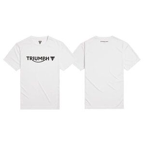 TRIUMPH RAPID DRY TEE, WHITE