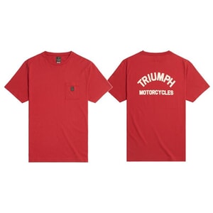 TRIUMPH DITCHLING T-SHIRT RED