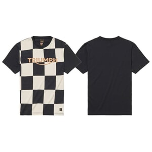 TRIUMPH CULLEN T-SHIRT BLACK/BONE